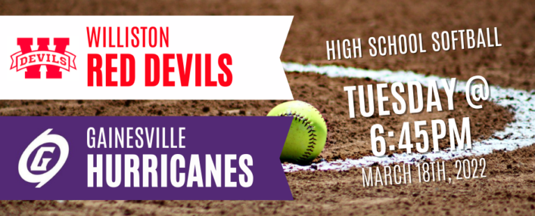 Williston at Gainesville – Softball 2022