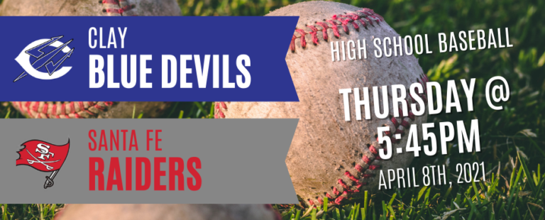 Clay at Santa Fe – Baseball 2021