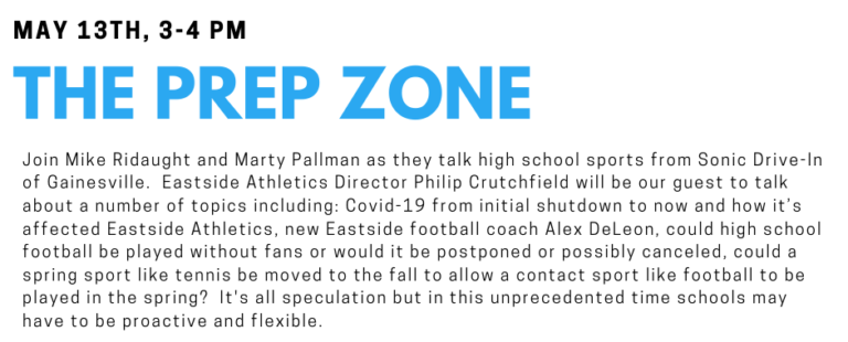 The Prep Zone Show – May 13th, 2020