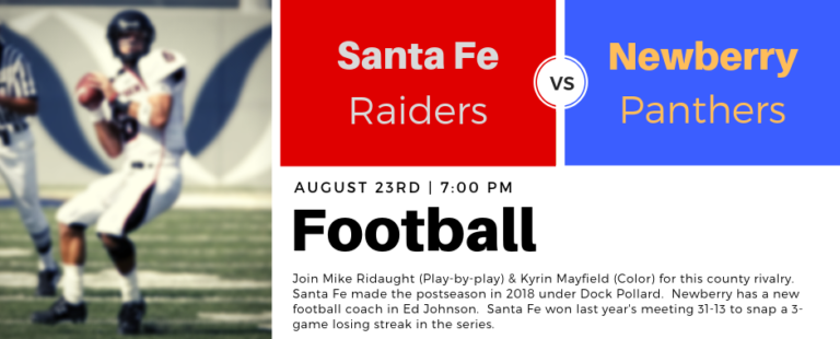 Santa Fe at Newberry – Football 2019