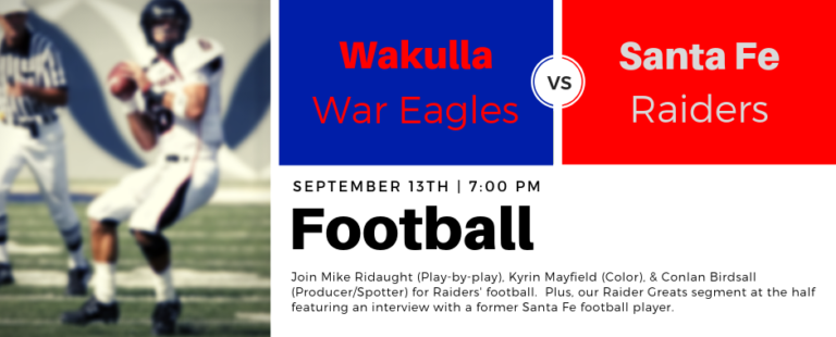 Wakulla at Santa Fe – Football 2019