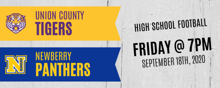Union County at Newberry – Football 2020