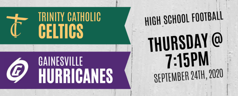 Trinity Catholic at Gainesville – Football 2020