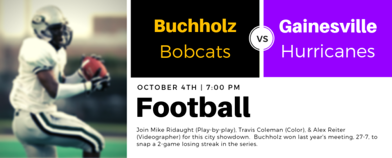 Buchholz at Gainesville – Football 2019