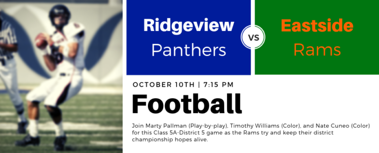Ridgeview at Eastside – Football 2019
