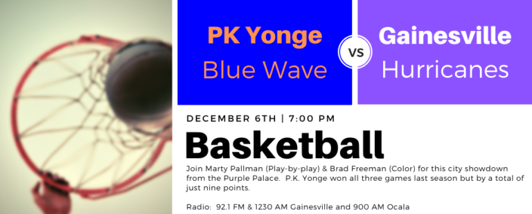 PK Yonge at Gainesville – Basketball 2019/2020
