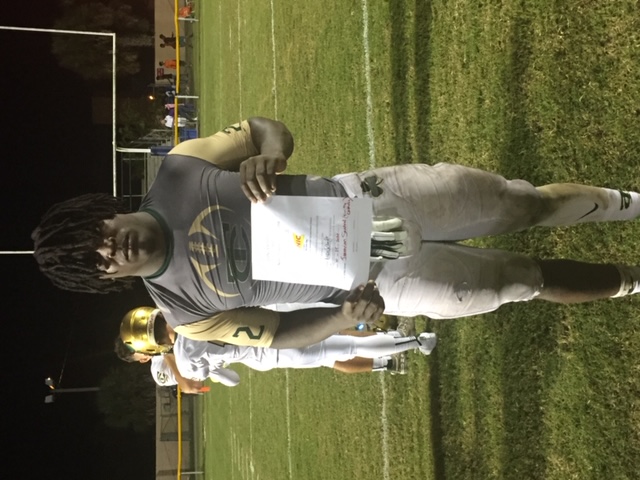 Sonic Drive-In Player-of-the-Game for Sept. 24 – Jamarian Samuel (Trinity Catholic)