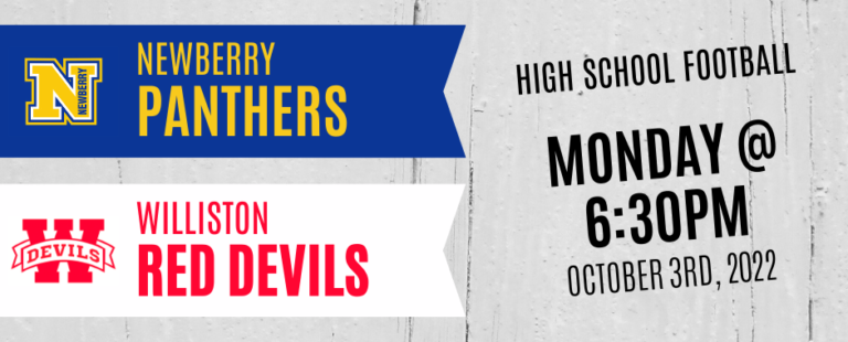 Newberry at Williston football – Radio 10/3