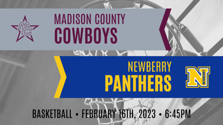 Madison County at Newberry – Boys Basketball 2023