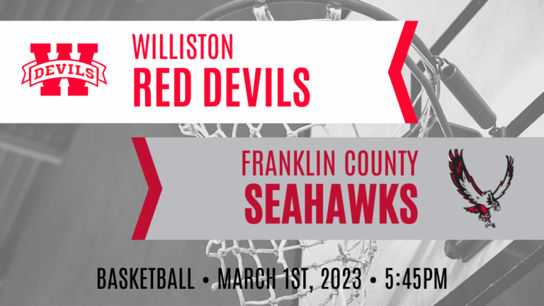 Williston vs. Franklin County – Boys Basketball 2023