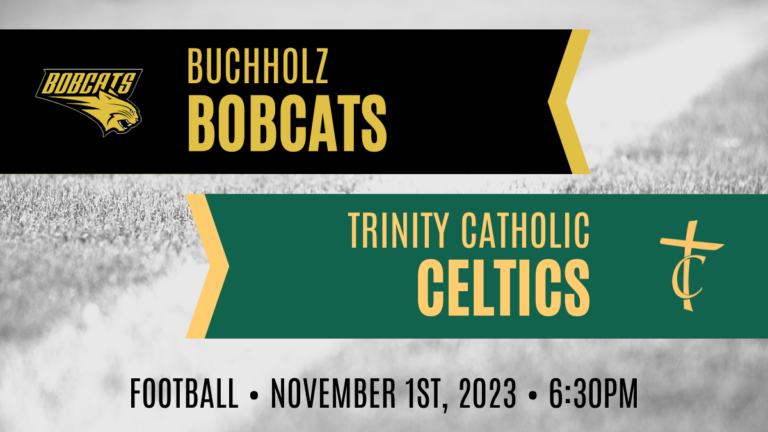 Buchholz at Trinity Catholic – Football 2023 (Radio)