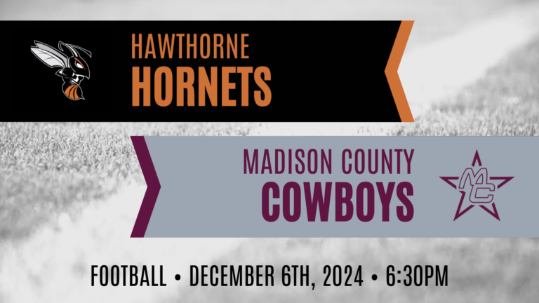 Hawthorne vs. Madison County – Football 2024 (Radio)
